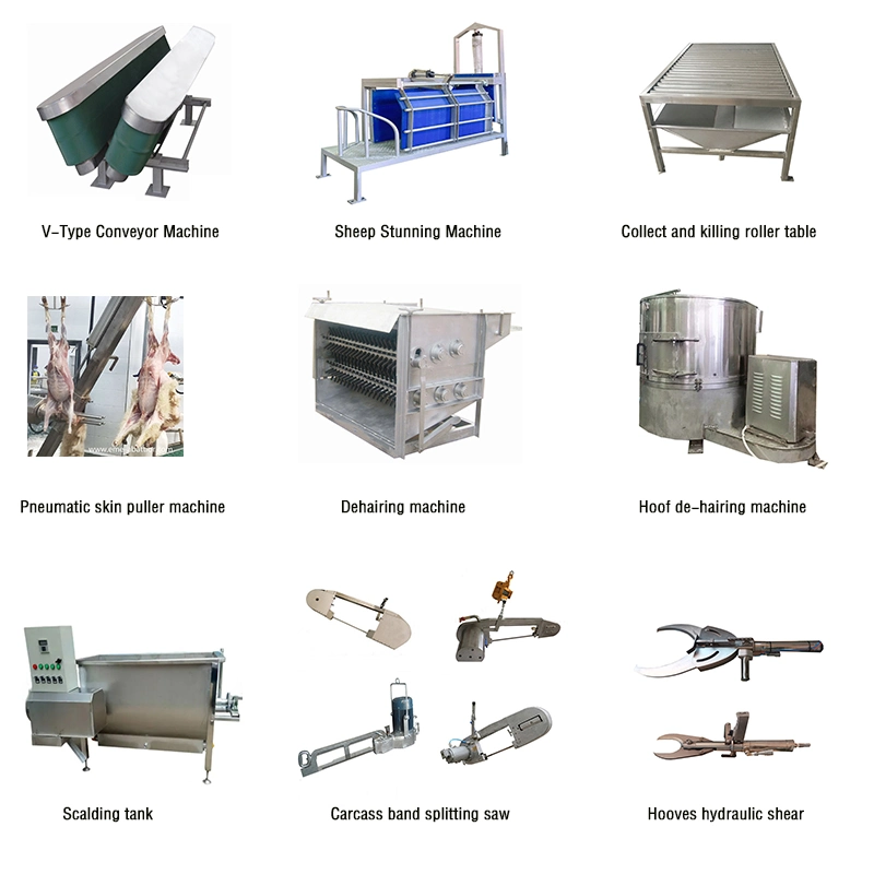 Eme Slope Type Pneumatic Sheep Skin Puller Machine Abattoir Equipment with Good Quality for Goat Equipment for Slaughterhouse Livestock Abattoir Equipmemt