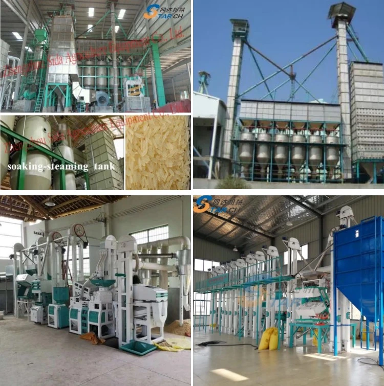 Paddy Parboiled Rice Plant Rice Milling Machine Price Complete Grain Processing Equipment 20 Tons Parboiled Rice Milling Equipment