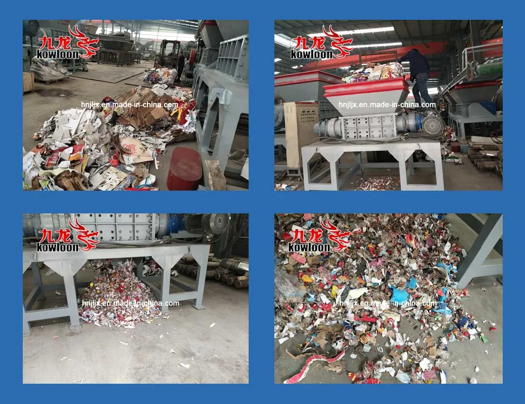 Industrial Paper Recycling Machine Disintegrator Cardboard Shredder Equipment